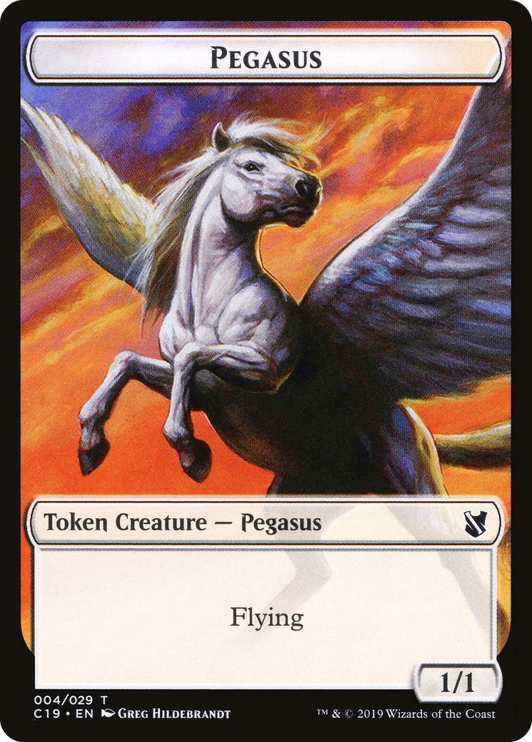 Pegasus (TC19-004) [Commander 2019 Tokens]