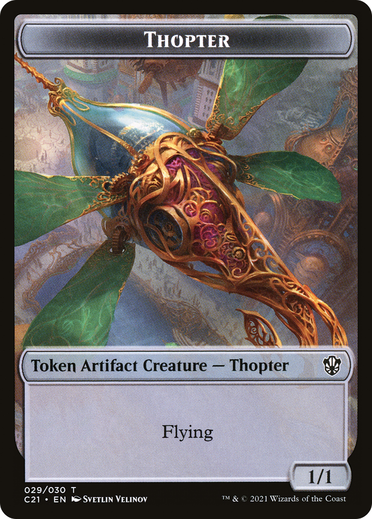 Thopter (TC21-029) [Commander 2021 Tokens]