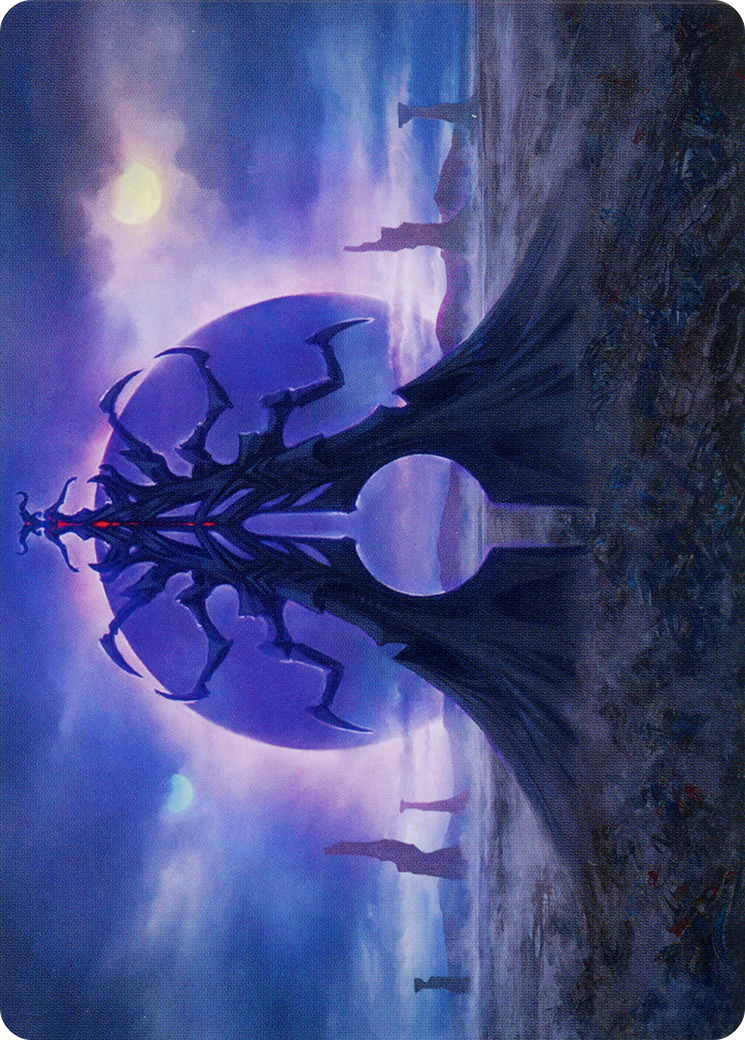 Black Sun's Twilight // Black Sun's Twilight (AONE-019) (Borderless) [Phyrexia: All Will Be One Art Series] Foil