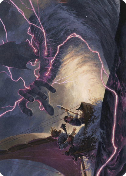 Hall of Storm Giants // Hall of Storm Giants (AAFR-054) (Borderless) [Adventures in the Forgotten Realms Art Series]