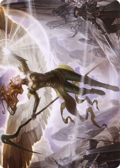 Sigarda's Splendor // Sigarda's Splendor (AMID-019) (Borderless) [Midnight Hunt Art Series] Foil