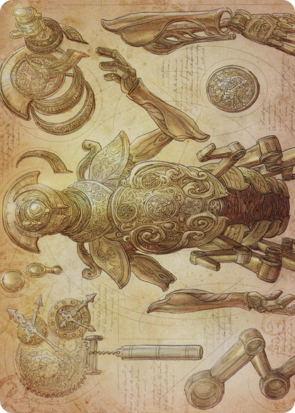 Foundry Inspector // Foundry Inspector (ABRO-059) (Borderless) [The Brothers' War Art Series]
