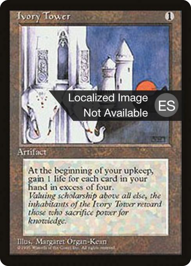 Ivory Tower (4BB-328) [Fourth Edition Foreign Black Border]