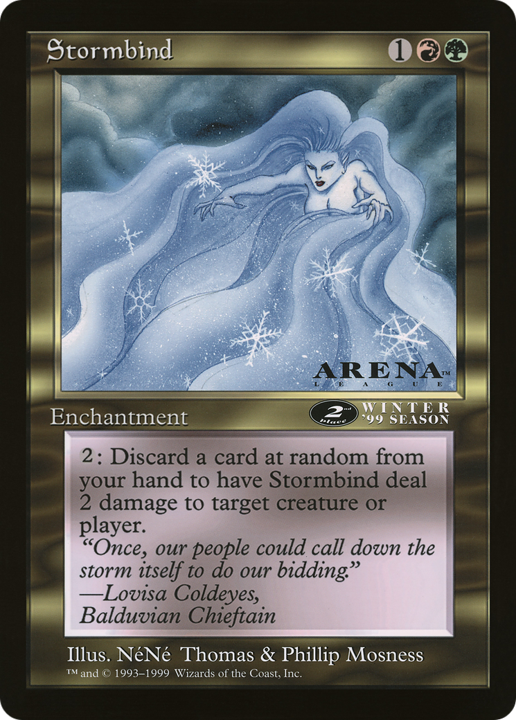 Stormbind (OLEP-064) [Oversized League Prizes]