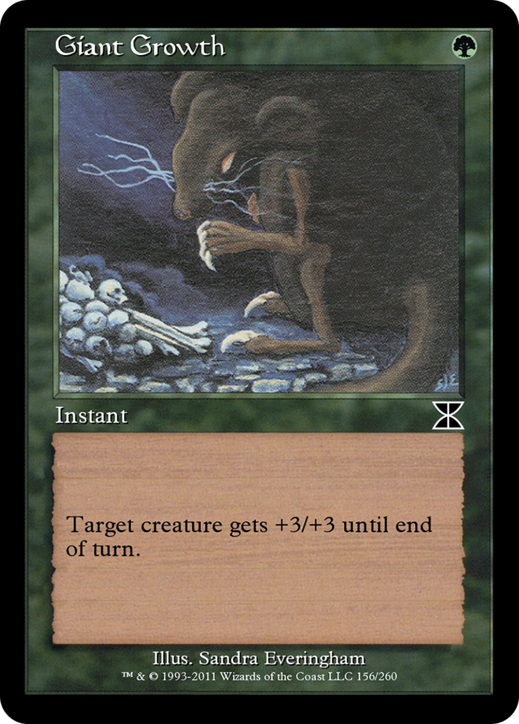 Giant Growth (ME4-156) [Masters Edition IV] Foil