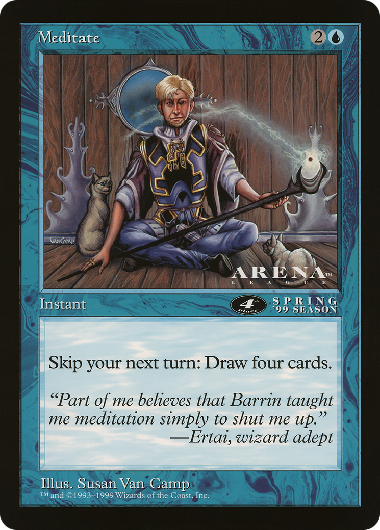 Meditate (OLEP-077) [Oversized League Prizes]