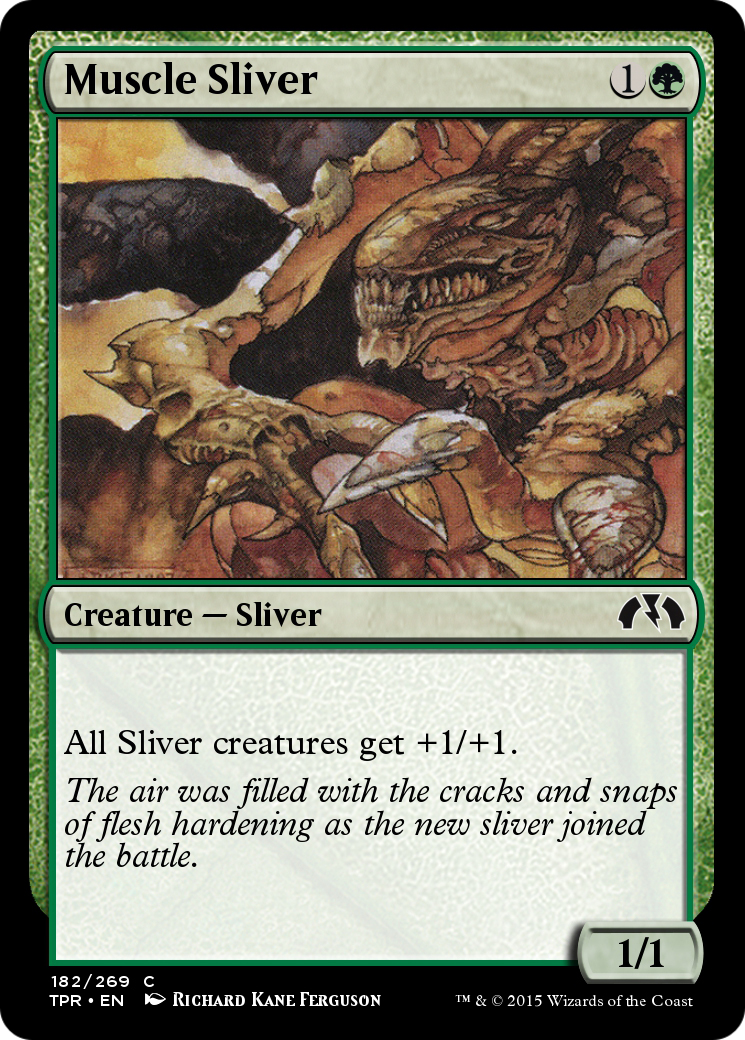 Muscle Sliver (TPR-182) [Tempest Remastered] Foil