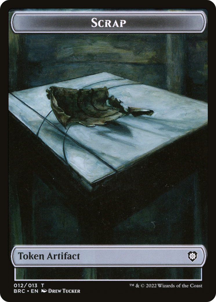 Scrap (TBRC-012) [The Brothers' War Commander Tokens] Foil