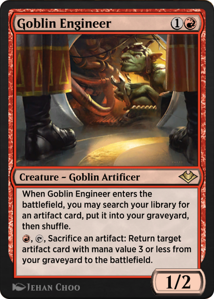 Goblin Engineer (J21-458) [Jumpstart: Historic Horizons]