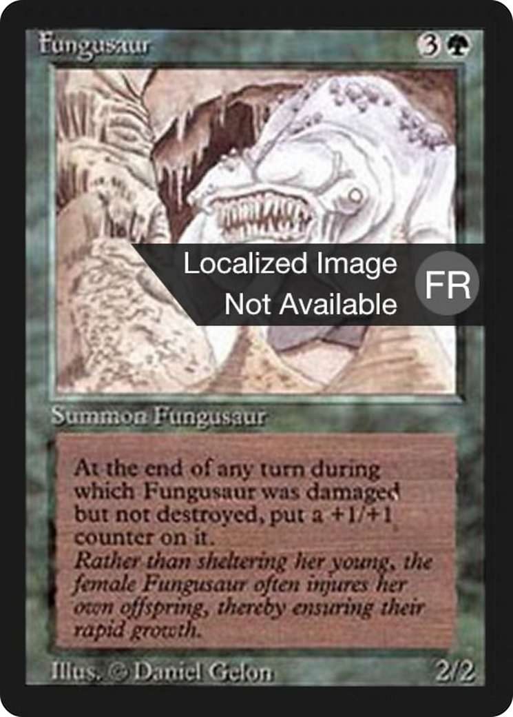 Fungusaur (FBB-197) [Foreign Black Border]