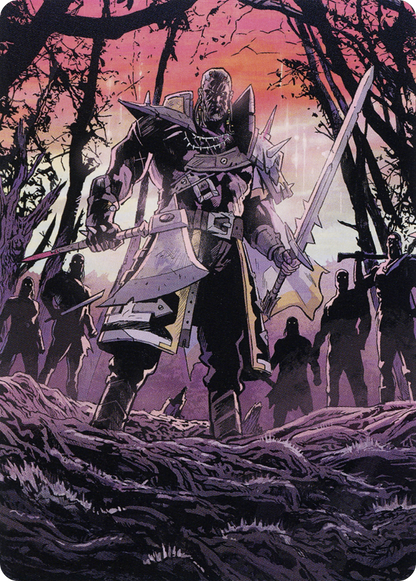 Tovolar, Dire Overlord // Tovolar, Dire Overlord (AMID-007) (Borderless) [Midnight Hunt Art Series] Foil