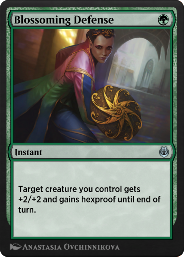 Blossoming Defense (KLR-155) [Kaladesh Remastered]