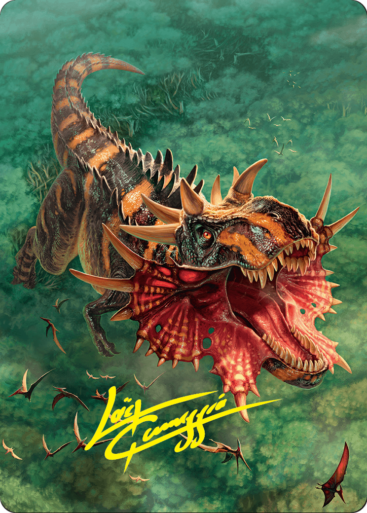 Gigantosaurus // Gigantosaurus (AFDN-053) (Borderless) [Foundations Art Series]