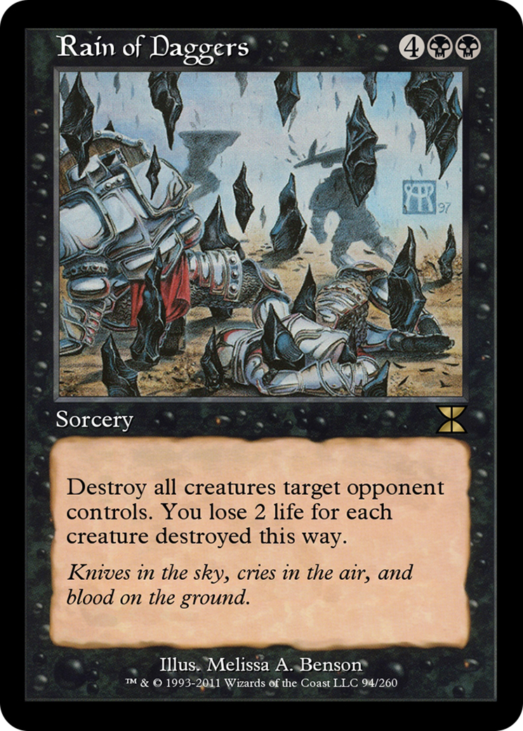 Rain of Daggers (ME4-094) [Masters Edition IV]
