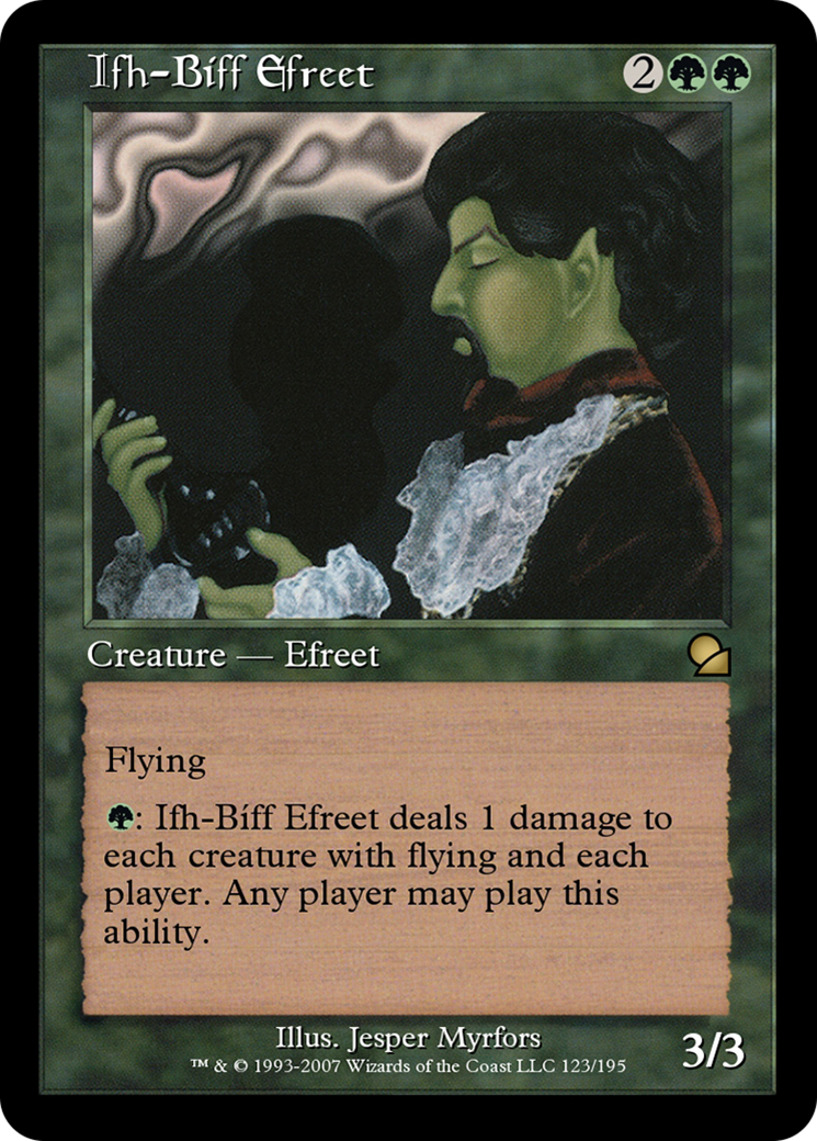 Ifh-Bíff Efreet (ME1-123) [Masters Edition] Foil