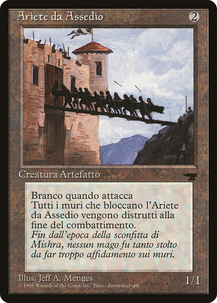 Battering Ram (Italian) - "Ariete da Assedio" (REN-105) [Rinascimento]