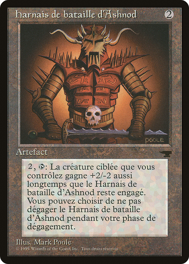 Ashnod's Battle Gear (French) - "harnais de bataille d'Ashnod" (REN-104) [Renaissance]