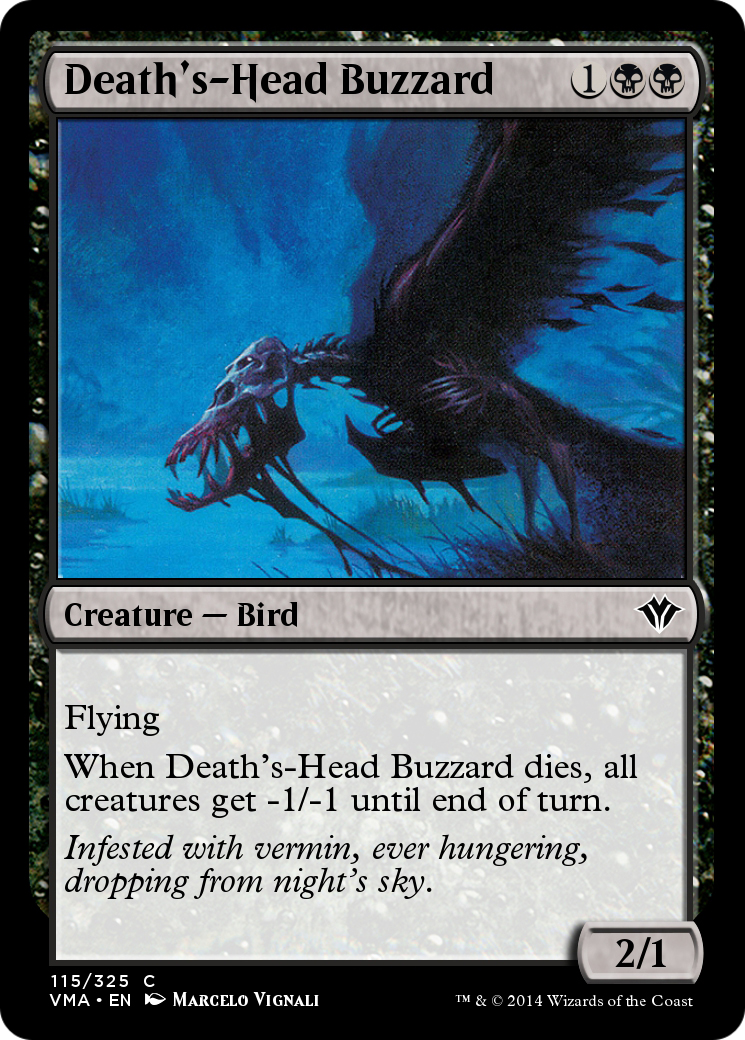 Death's-Head Buzzard (VMA-115) [Vintage Masters] Foil