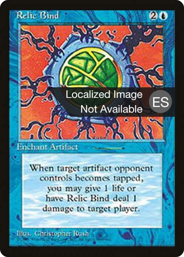 Relic Bind (4BB-097) [Fourth Edition Foreign Black Border]
