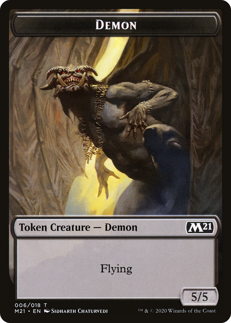 Demon (TM21-006) [Core Set 2021 Tokens]