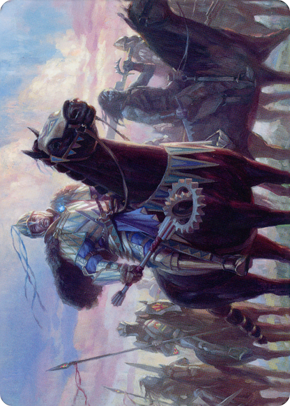 Shanid, Sleepers' Scourge // Shanid, Sleepers' Scourge (ADMU-054) (Borderless) [Dominaria United Art Series]