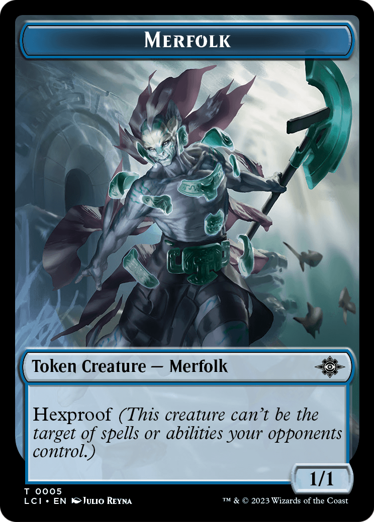 Merfolk (TLCI-005) [The Lost Caverns of Ixalan Tokens]