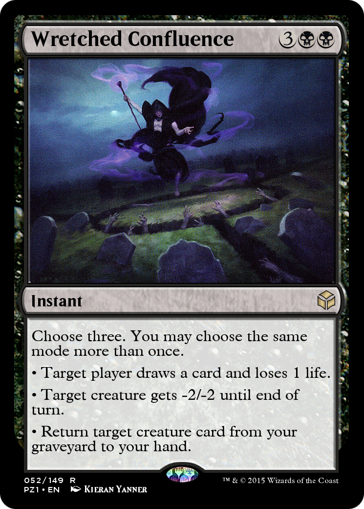 Wretched Confluence (PZ1-052) [Legendary Cube Prize Pack]