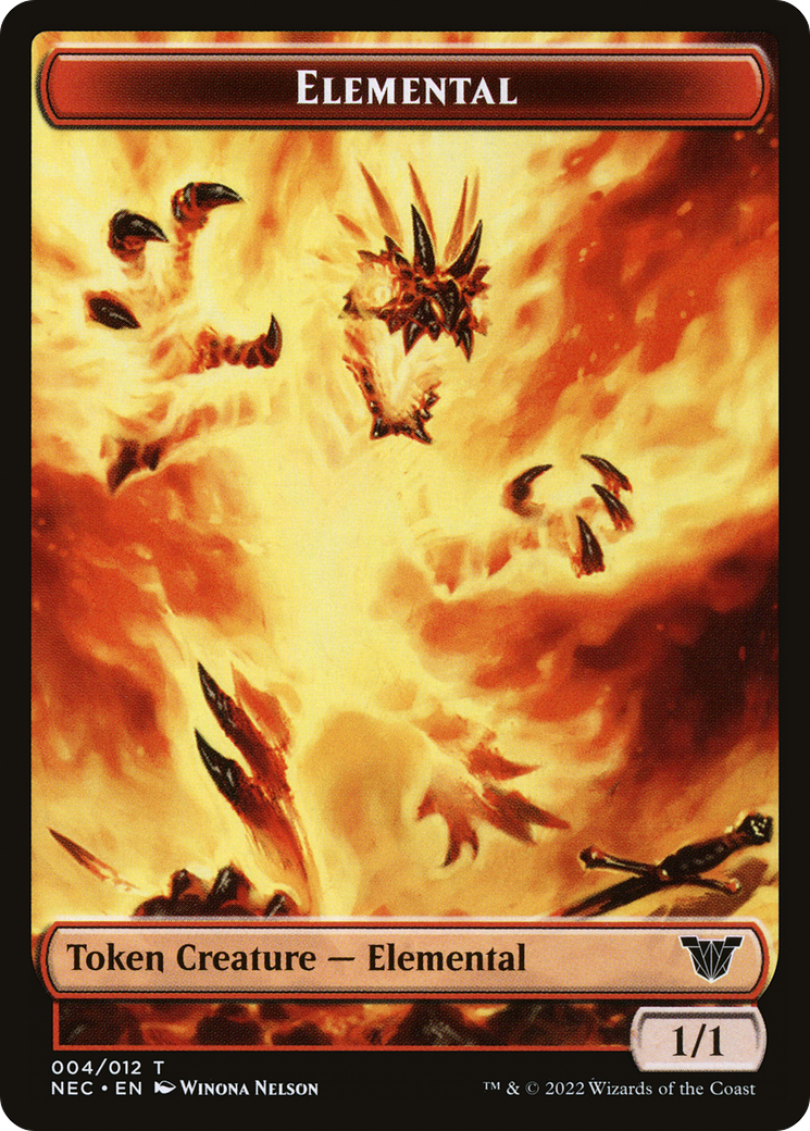 Elemental (TNEC-004) [Neon Dynasty Commander Tokens]