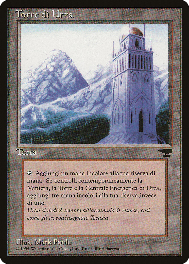 Urza's Tower (Plains) (Italian) - "Torre di Urza" (REN-184) [Rinascimento]