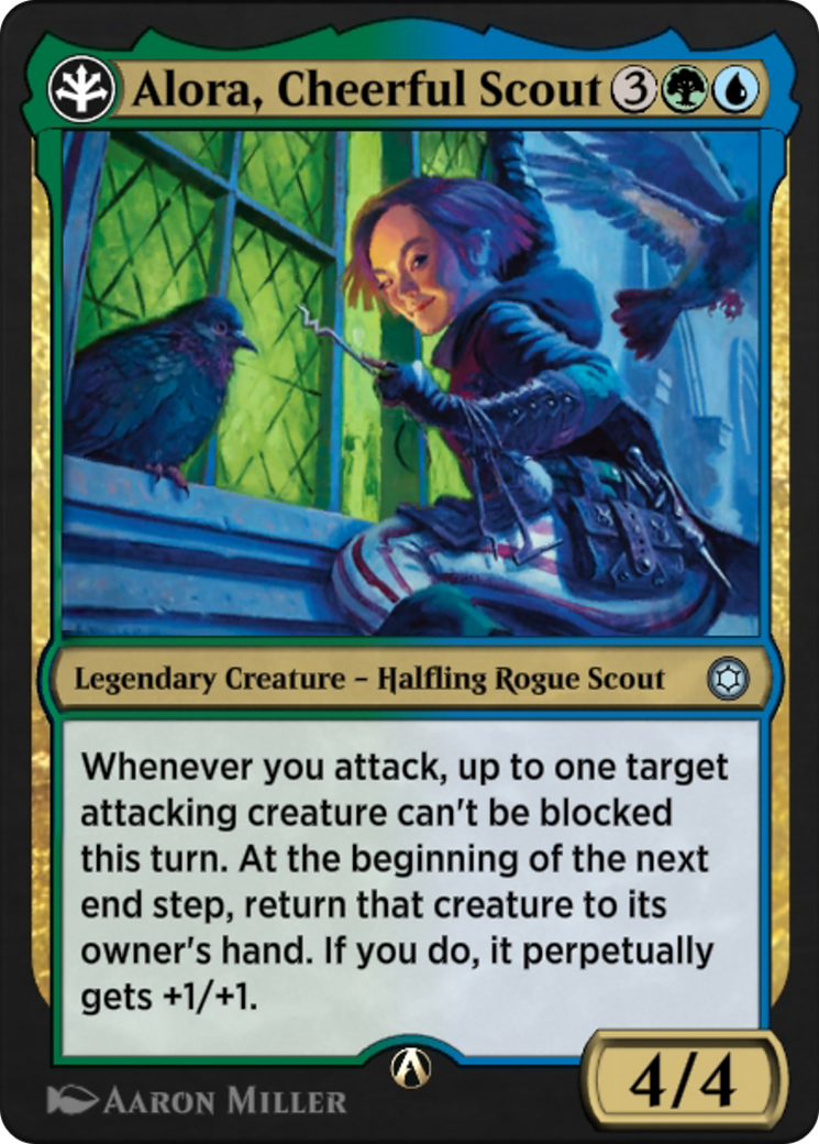 Alora, Cheerful Scout (HBG-05G) [Alchemy Horizons: Baldur's Gate]