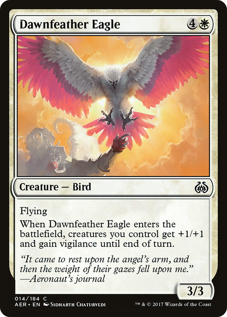 Dawnfeather Eagle (AER-014) [Aether Revolt]