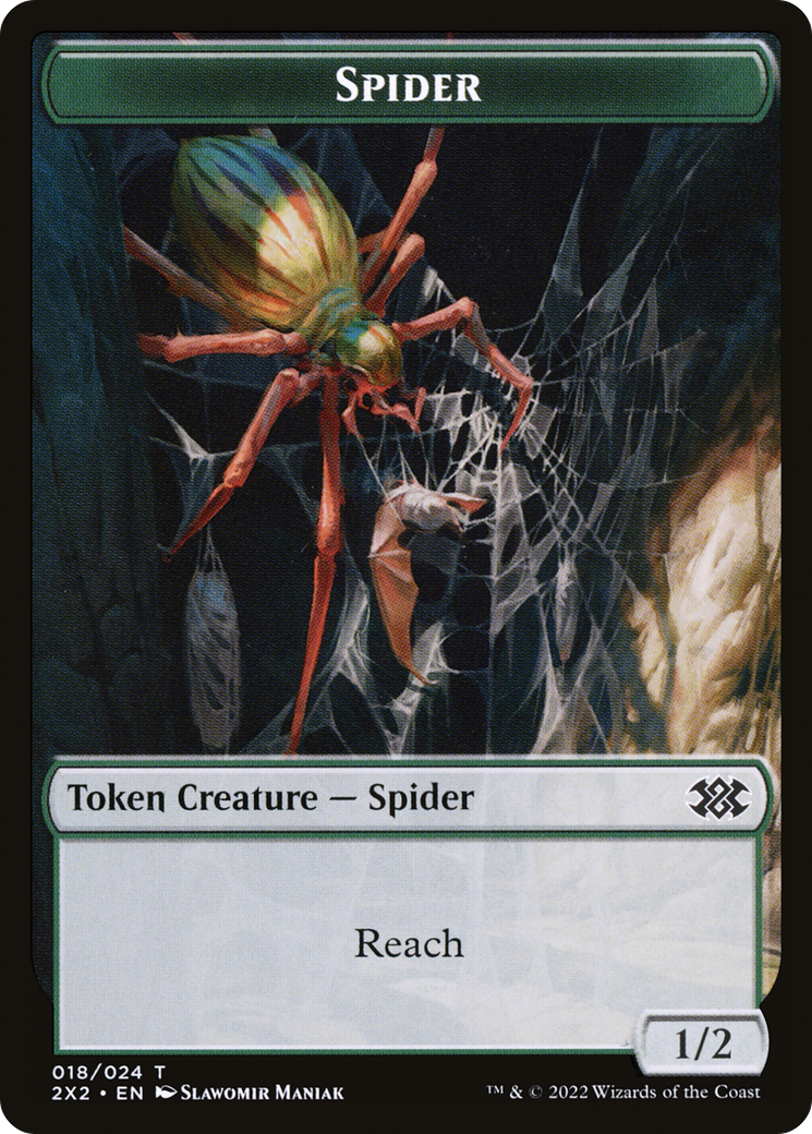 Spider (T2X2-018) [Double Masters 2022 Tokens]