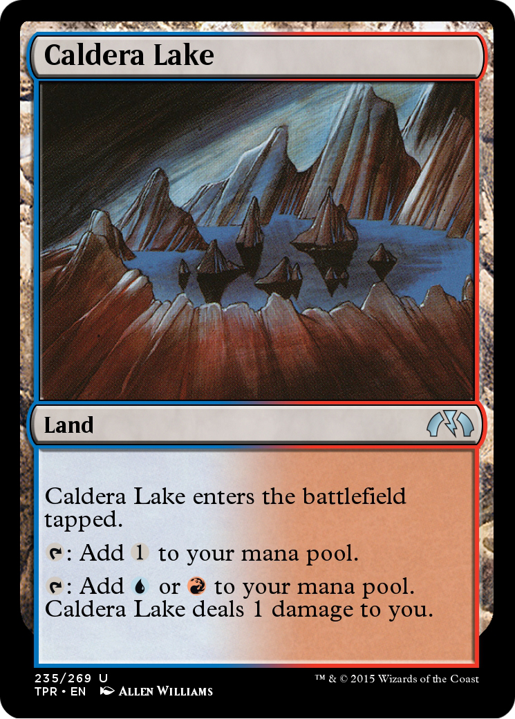 Caldera Lake (TPR-235) [Tempest Remastered] Foil
