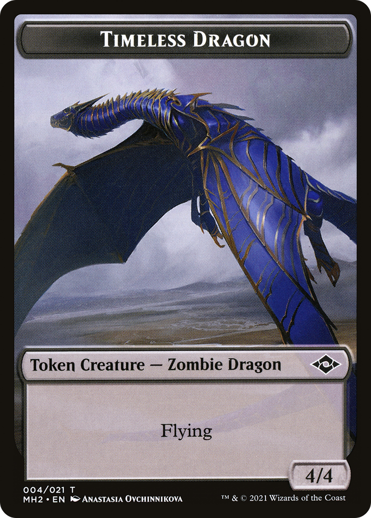 Timeless Dragon (TMH2-004) [Modern Horizons 2 Tokens]
