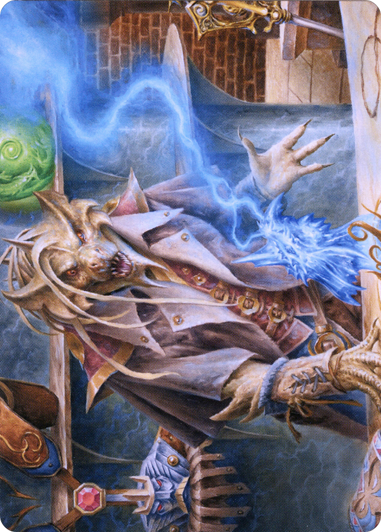 Renari, Merchant of Marvels // Renari, Merchant of Marvels (ACLB-030) (Borderless) [Battle for Baldur's Gate Art Series] Foil