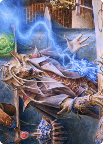 Renari, Merchant of Marvels // Renari, Merchant of Marvels (ACLB-030) (Borderless) [Battle for Baldur's Gate Art Series] Foil