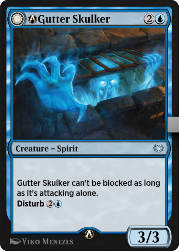 A-Gutter Skulker // A-Gutter Shortcut (VOW-A-62) [Innistrad: Crimson Vow]