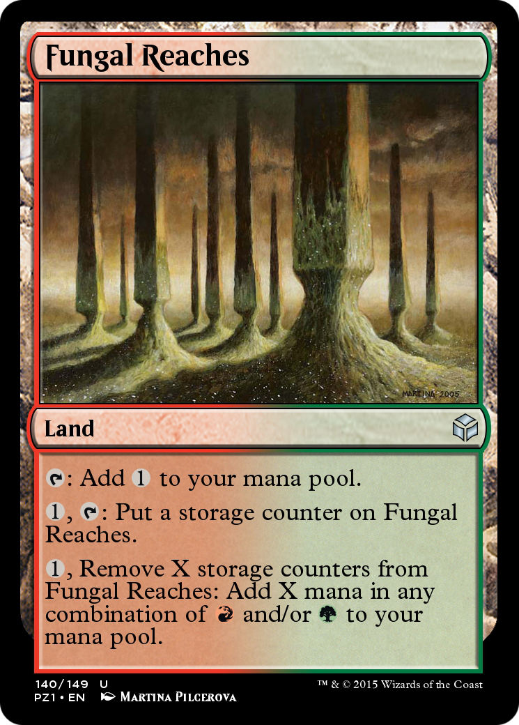 Fungal Reaches (PZ1-140) [Legendary Cube Prize Pack] Foil