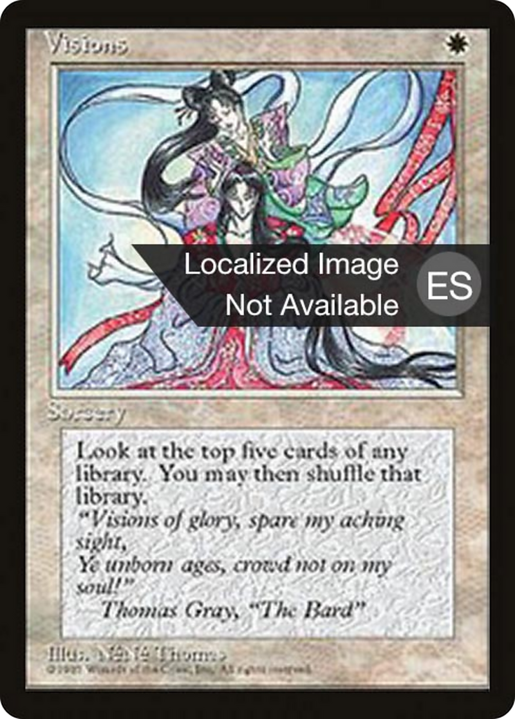 Visions (4BB-054) [Fourth Edition Foreign Black Border]