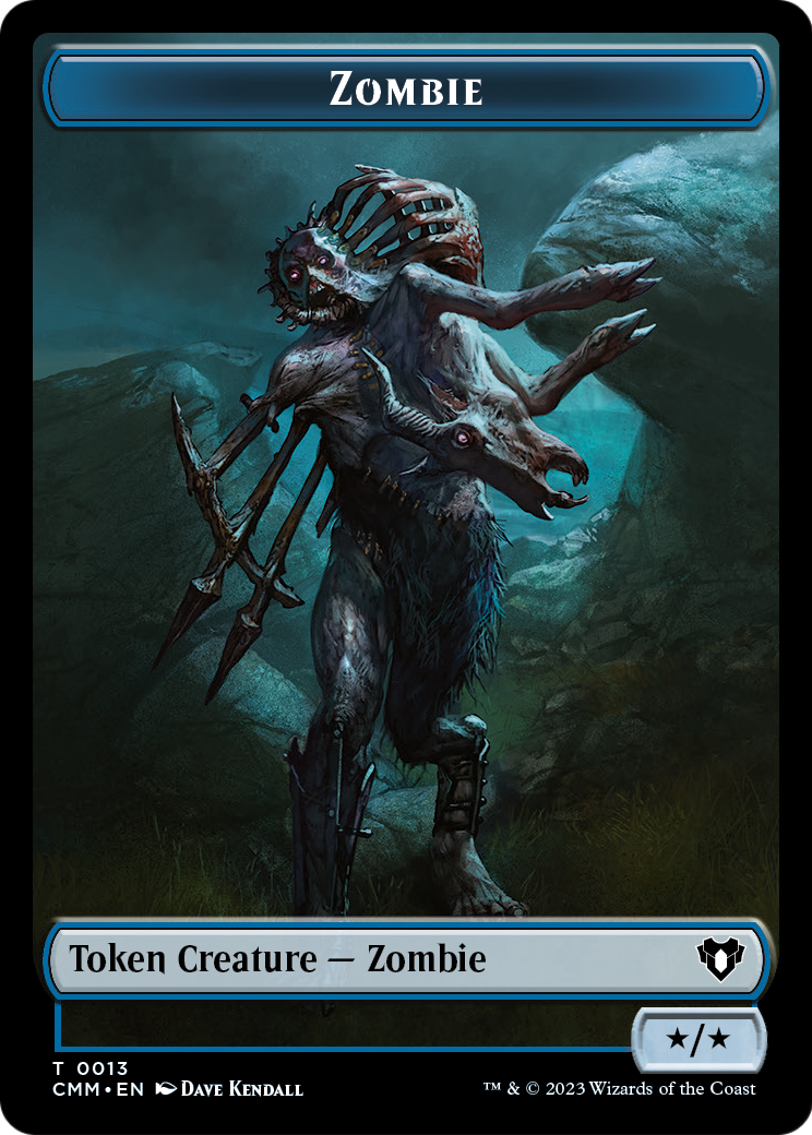 Zombie (TCMM-013) [Commander Masters Tokens]