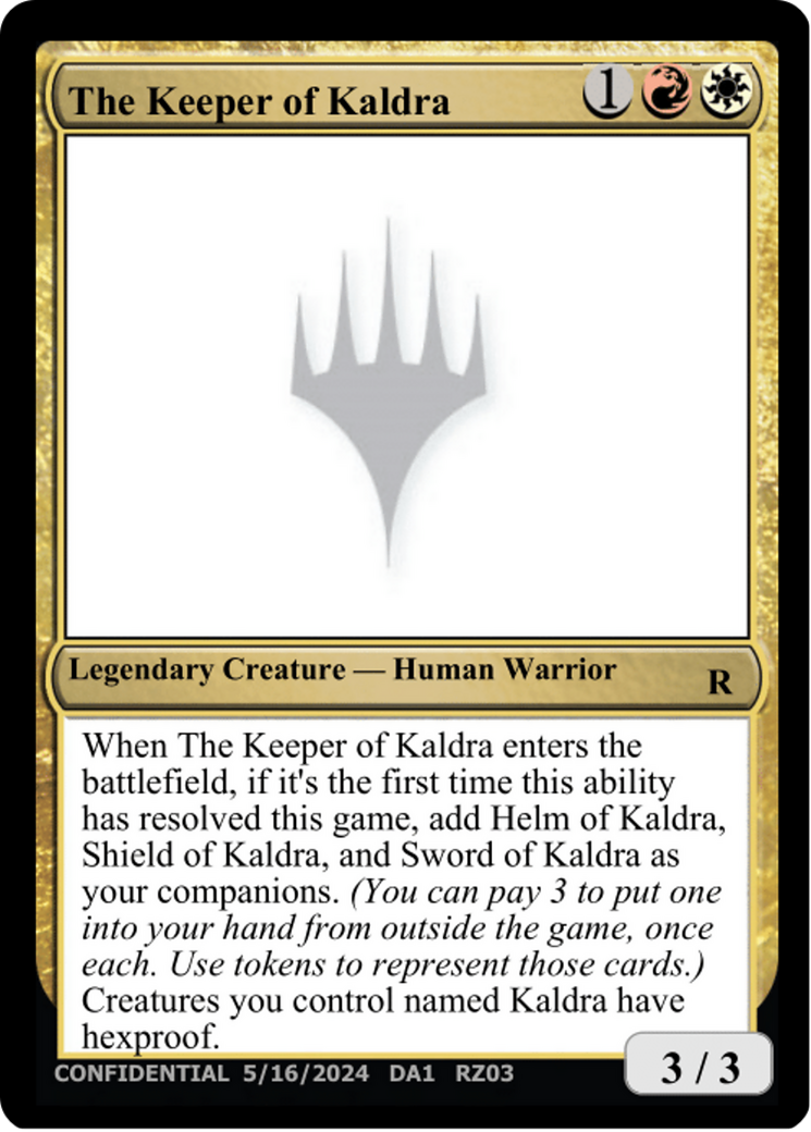 The Keeper of Kaldra (UNK-RZ03C) [Unknown Event]
