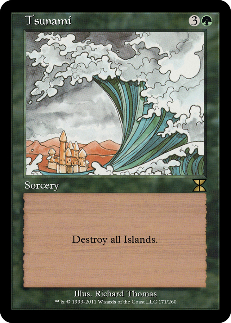 Tsunami (ME4-171) [Masters Edition IV] Foil