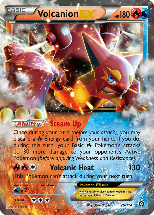 Volcanion EX (26/114) [XY : Assaut des Cieux]
