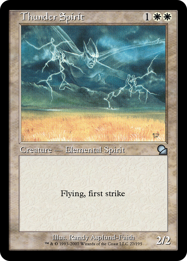 Thunder Spirit (ME1-027) [Masters Edition]