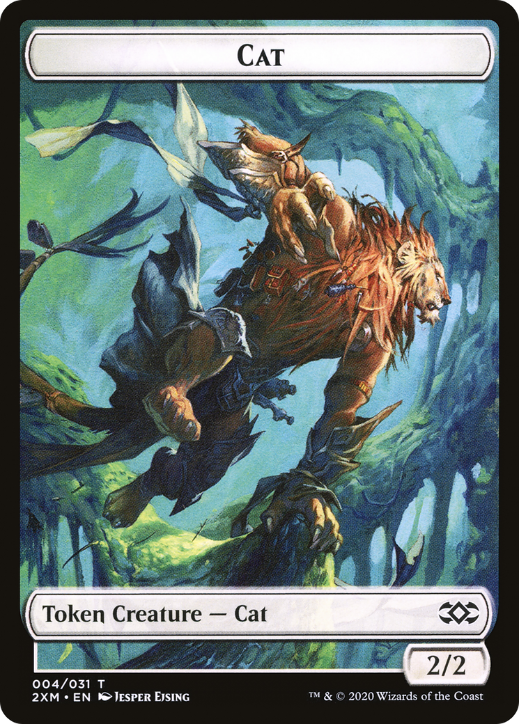 Cat (T2XM-004) [Double Masters Tokens] Foil
