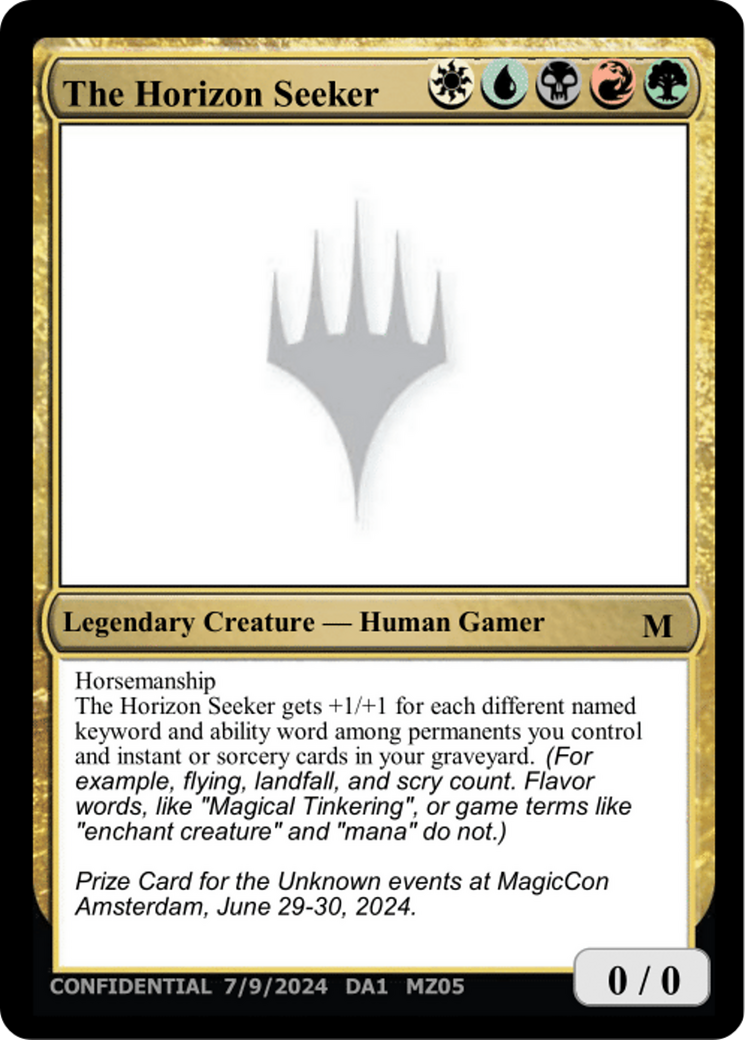 The Horizon Seeker (UNK-MZ05) [Unknown Event]