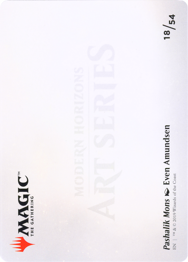Pashalik Mons // Pashalik Mons (AMH1-018) (Borderless) [Modern Horizons Art Series]