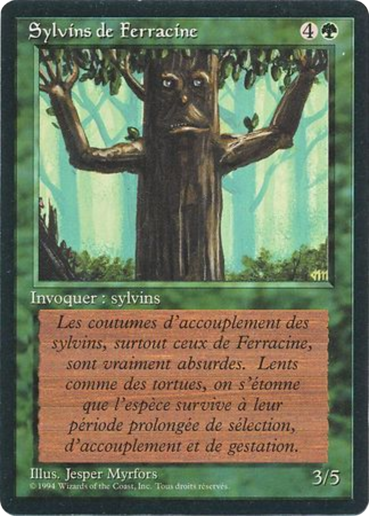 Ironroot Treefolk (FBB-204) [Foreign Black Border]