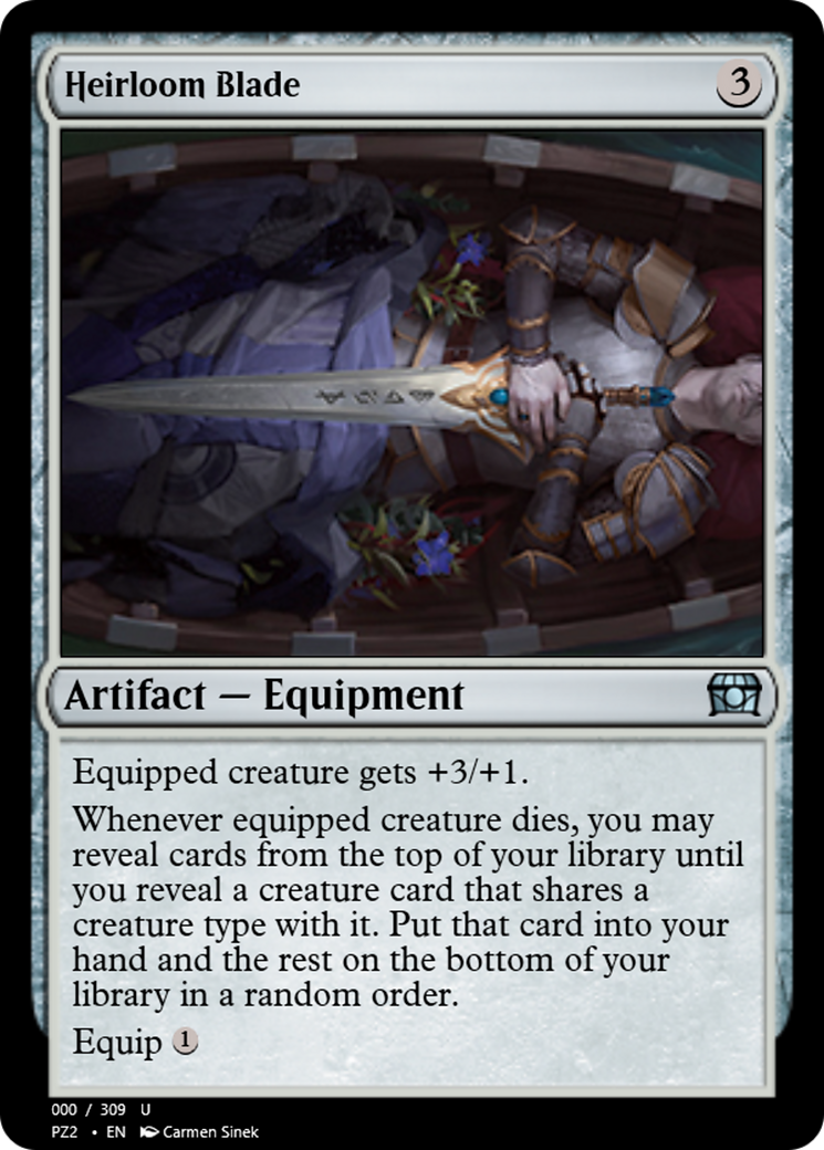 Heirloom Blade (PZ2-65683) [Treasure Chest]