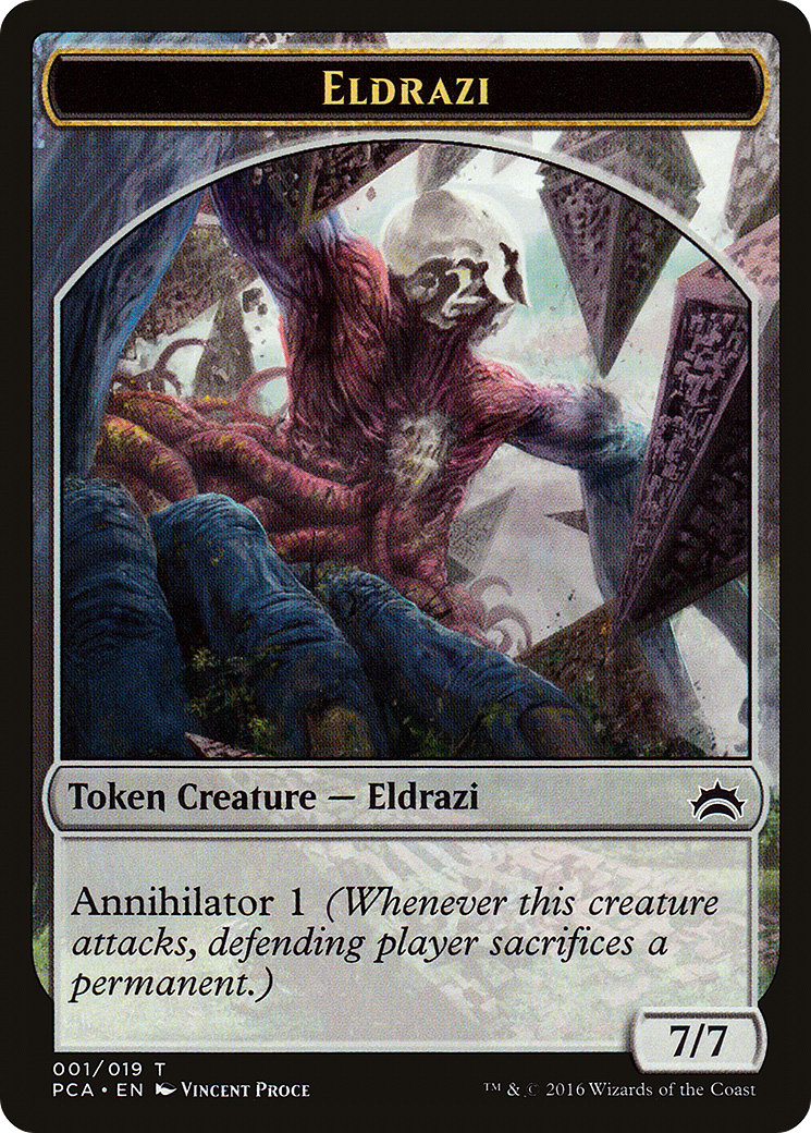 Eldrazi (TPCA-001) [Planechase Anthology Tokens]